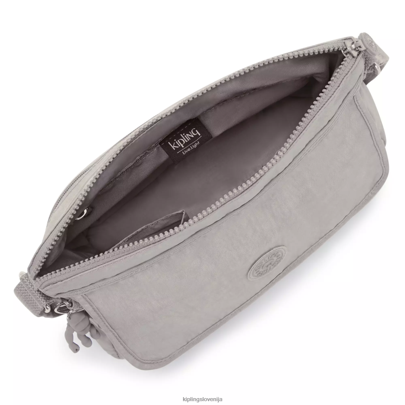 Kipling V4X2B221 siva gris torbica za čez ramo ženske torbice za čez ramo - slika 3