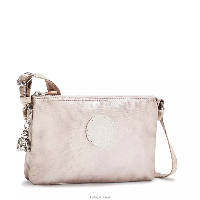 Kipling V4X2B232 kovinski sijaj creativity xb kovinska torbica za čez ramo ženske torbice za čez ramo - slika 2