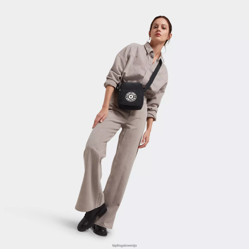 Kipling V4X2B235 black lite chaz torba za čez ramo ženske torbice za čez ramo - slika 4
