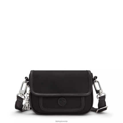 Kipling V4X2B238 paka črna inaki majhna torbica za čez ramo ženske torbice za čez ramo