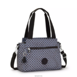 Kipling V4X2B239 črna ploščica torba za čez ramo s potiskom elysia ženske torbe za čez ramo - slika 2