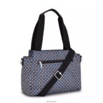Kipling V4X2B239 črna ploščica torba za čez ramo s potiskom elysia ženske torbe za čez ramo - slika 4