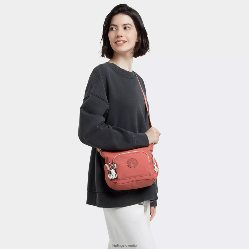 Kipling V4X2B23 vintage roza gabbie mini torbica za čez ramo ženske torbice za čez ramo - slika 4