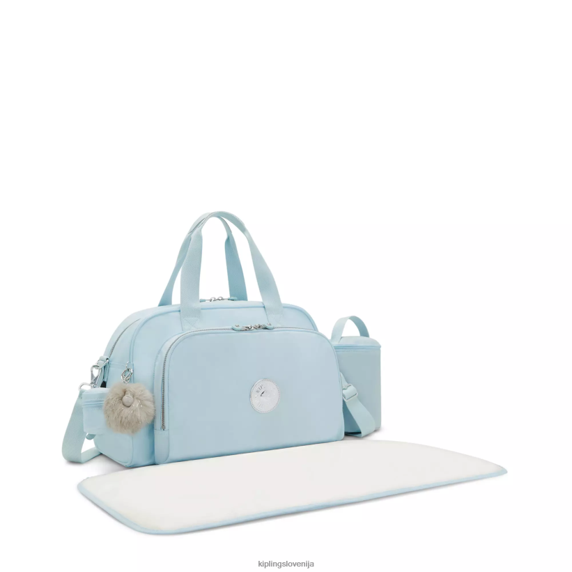 Kipling V4X2B240 poročna modra camama previjalna torba ženske torbe za plenice - slika 2