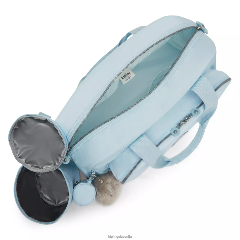 Kipling V4X2B240 poročna modra camama previjalna torba ženske torbe za plenice - slika 3