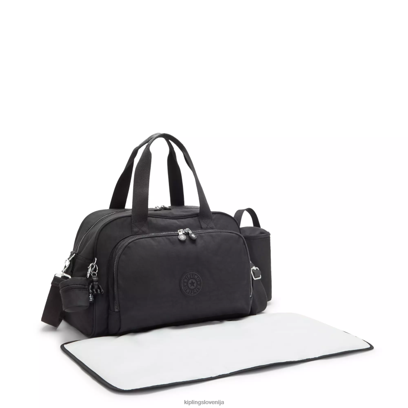 Kipling V4X2B241 črni noir camama previjalna torba ženske torbe za plenice - slika 2