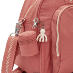 Kipling V4X2B242 vintage roza camama previjalna torba ženske torbe za plenice - slika 5