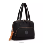 Kipling V4X2B244 črna vrtnica naramna torba za prenosni računalnik linza 15". ženske torbe za čez ramo - slika 2