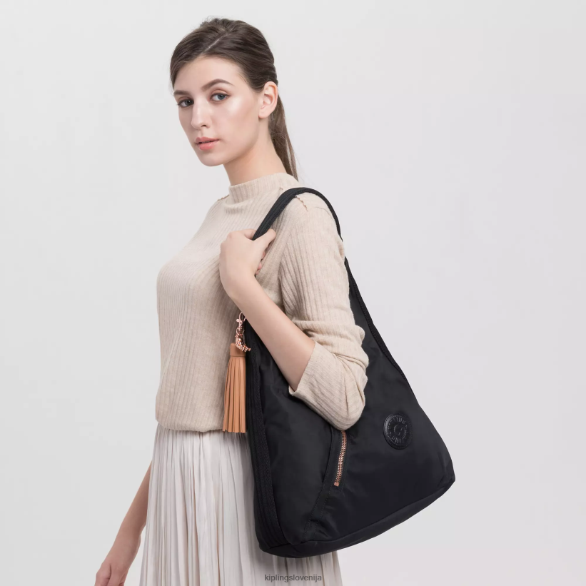 Kipling V4X2B254 črna vrtnica olina torba za čez ramo ženske torbe za čez ramo - slika 4