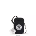 Kipling V4X2B25 prava črna zabava torba za telefon tally čez telo ženske torbice za čez ramo