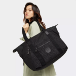 Kipling V4X2B266 vtisnjen podpis torba z umetniškim srednjim potiskom ženske torbice - slika 5