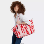 Kipling V4X2B270 minju multi print umetniška srednja torba minju kim ženske torbice - slika 4