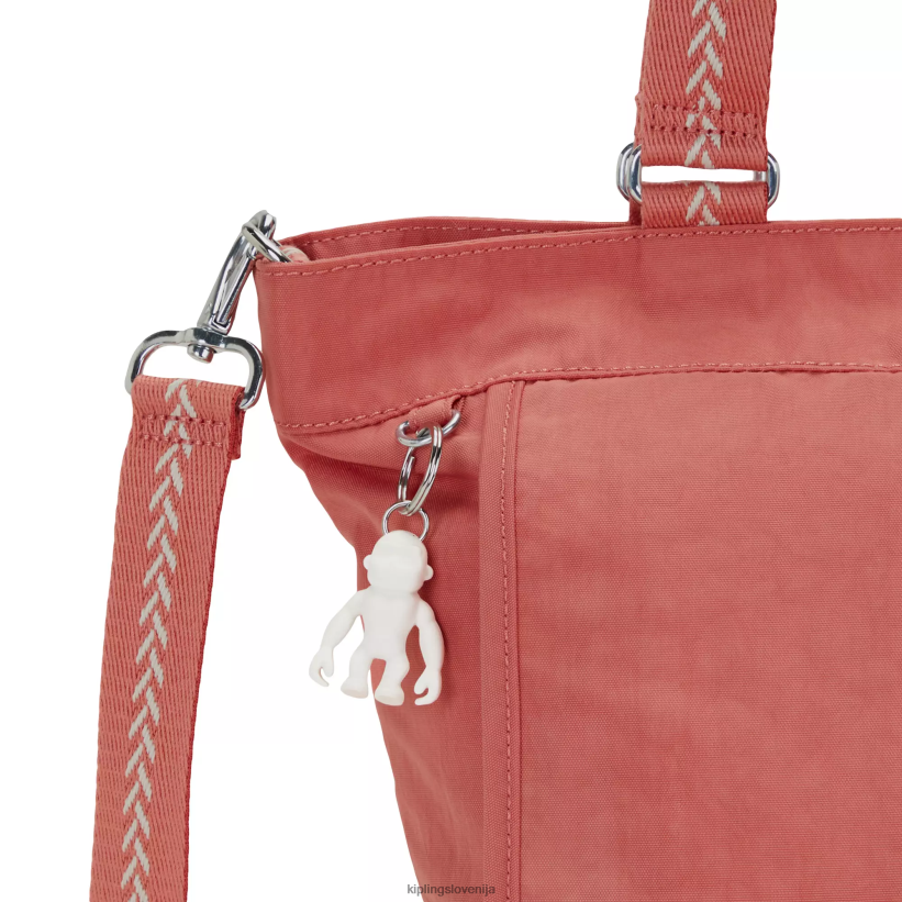 Kipling V4X2B276 vintage roza nova nakupovalna majhna torbica ženske torbice - slika 5