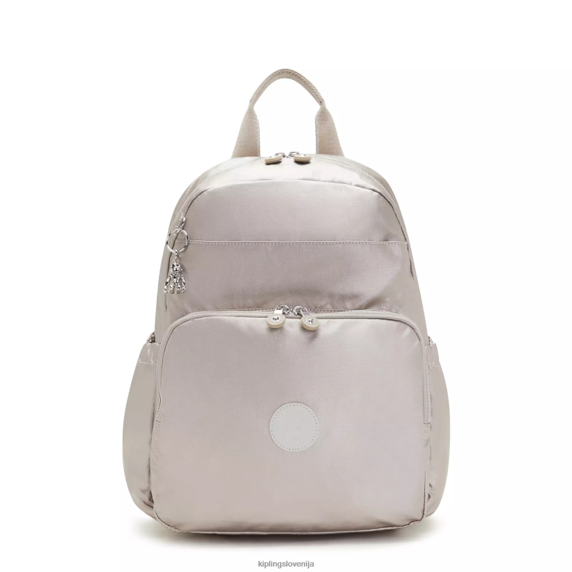 Kipling V4X2B280 kovinski sijaj maisie nahrbtnik za plenice ženske torbe za plenice - slika 1