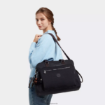 Kipling V4X2B282 črni ton alanna previjalna torba ženske torbe za plenice - slika 4