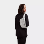 Kipling V4X2B284 svetlo kovinsko yasemina ekstra velik kovinski torbica za okoli pasu ženske torbica za okoli pasu - slika 4