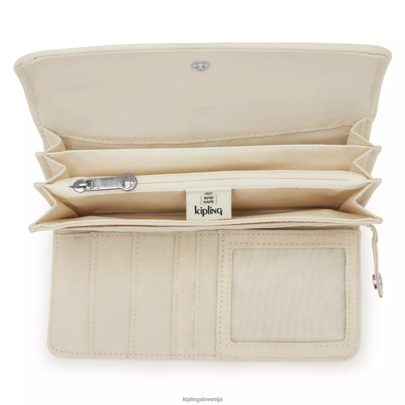 Kipling V4X2B291 lahek pesek money land snap denarnica ženske denarnice in zapestnice - slika 3