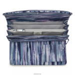 Kipling V4X2B309 črtaste črte Money Land potiskana snap denarnica ženske denarnice in zapestnice - slika 3