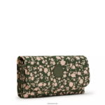 Kipling V4X2B311 sveža cvetlična Money Land potiskana snap denarnica ženske denarnice in zapestnice - slika 2