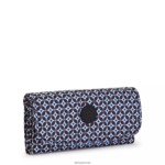 Kipling V4X2B312 črna ploščica Money Land potiskana snap denarnica ženske denarnice in zapestnice - slika 2