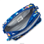 Kipling V4X2B321 neon torbica za čez ramo z več potiskom abanu ženske torbice za čez ramo - slika 3