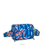 Kipling V4X2B321 neon torbica za čez ramo z več potiskom abanu ženske torbice za čez ramo - slika 5
