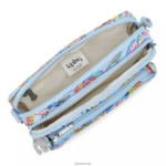 Kipling V4X2B323 divje rože torbica za čez ramo z več potiskom abanu ženske torbice za čez ramo - slika 3