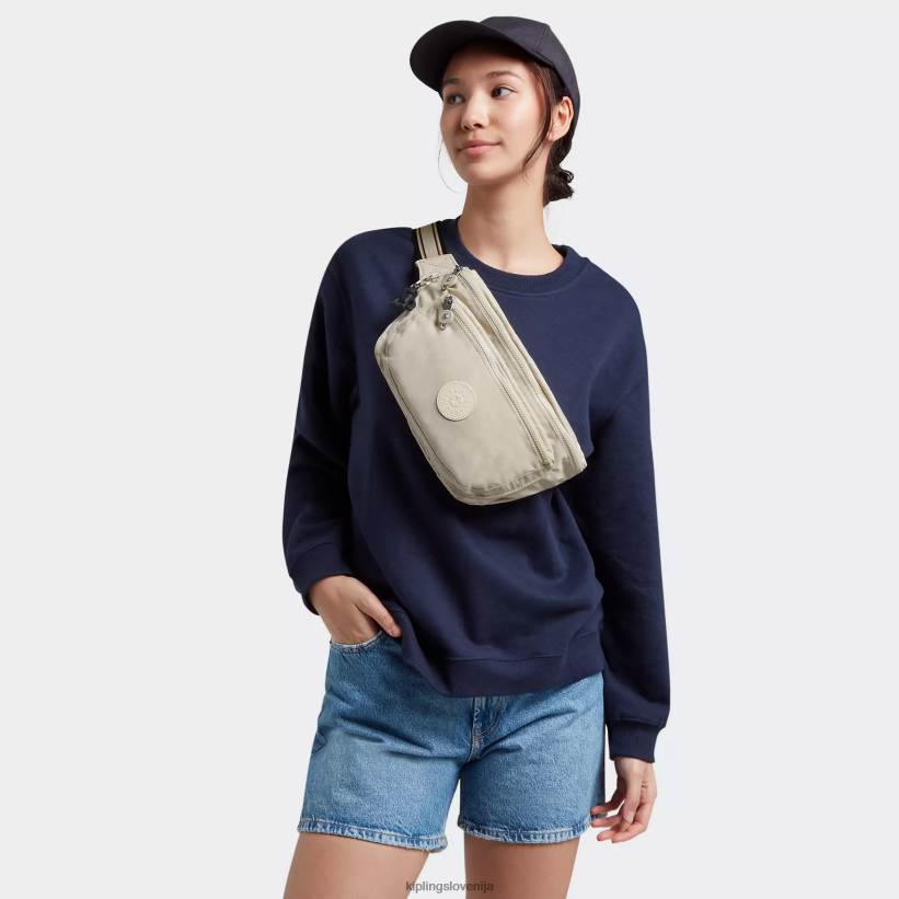 Kipling V4X2B324 lahek pesek Torbica za velik pas yasemina ženske torbica za okoli pasu - slika 4
