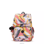 Kipling V4X2B339 abstraktni dopust nahrbtnik s potiskom city pack ženske modni nahrbtniki