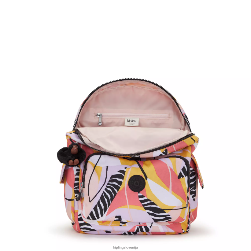Kipling V4X2B339 abstraktni dopust nahrbtnik s potiskom city pack ženske modni nahrbtniki - slika 3