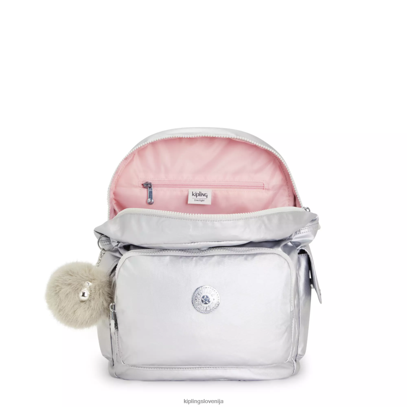 Kipling V4X2B341 sladkarije kovinski city ​​pack kovinski nahrbtnik ženske modni nahrbtniki - slika 3
