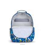 Kipling V4X2B344 neon Seoul nahrbtnik za prenosni računalnik velikosti 15" z velikim potiskom ženske nahrbtniki za prenosnike - slika 3