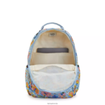 Kipling V4X2B346 divje rože Seoul nahrbtnik za prenosni računalnik velikosti 15" z velikim potiskom ženske nahrbtniki za prenosnike - slika 3