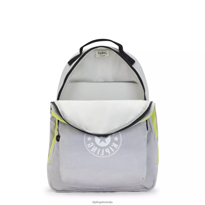 Kipling V4X2B364 zračno siva Curtis ekstra velik 17" nahrbtnik za prenosni računalnik ženske nahrbtniki za prenosnike - slika 3