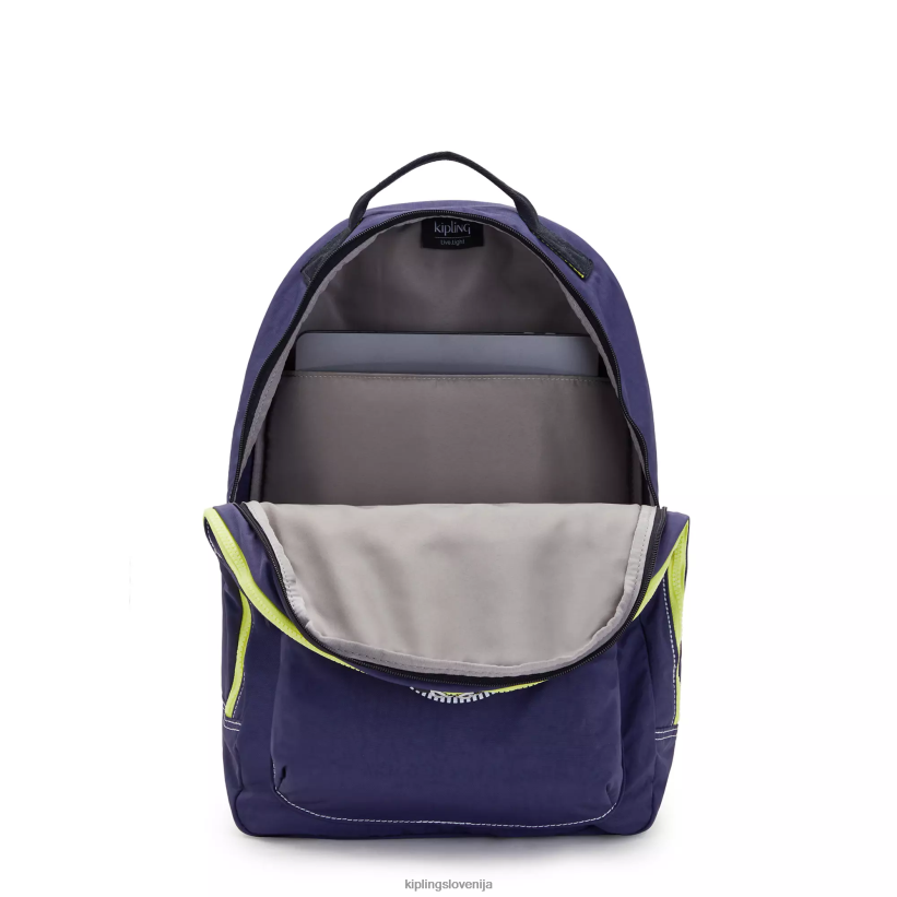 Kipling V4X2B365 ultimativna mornarica Curtis ekstra velik 17" nahrbtnik za prenosni računalnik ženske nahrbtniki za prenosnike - slika 3
