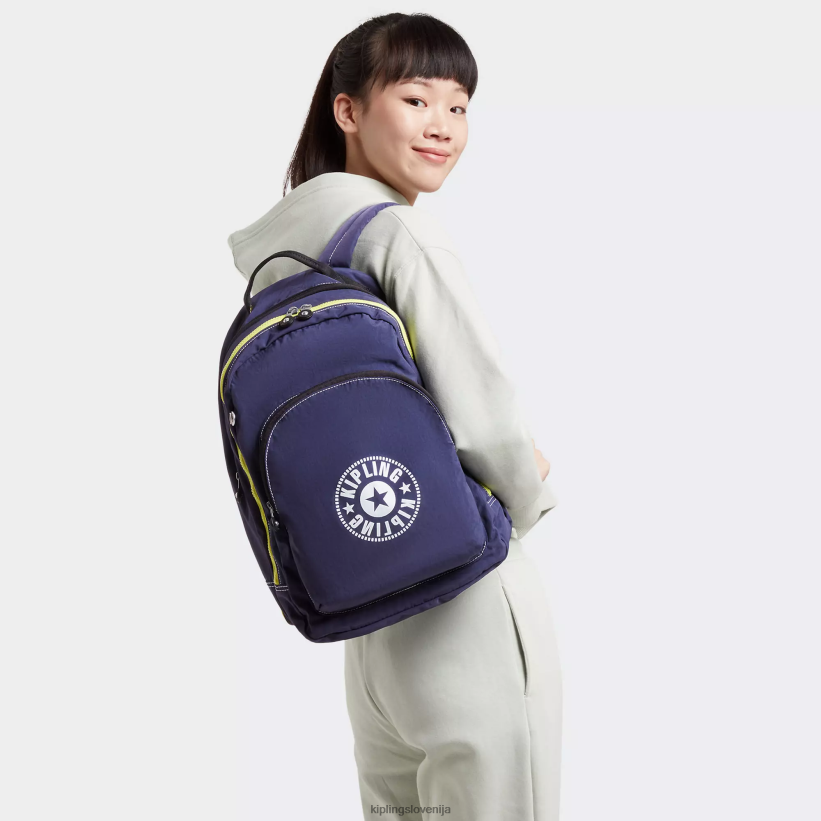 Kipling V4X2B365 ultimativna mornarica Curtis ekstra velik 17" nahrbtnik za prenosni računalnik ženske nahrbtniki za prenosnike - slika 4
