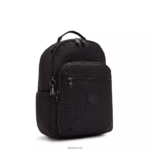 Kipling V4X2B369 vtisnjen podpis Seoul nahrbtnik za prenosni računalnik velikosti 15" z velikim potiskom ženske nahrbtniki za prenosnike - slika 2