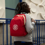 Kipling V4X2B374 rdeče rdečilo srednji nahrbtnik curtis ženske modni nahrbtniki - slika 5