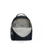 Kipling V4X2B377 končna pika kae potiskan nahrbtnik ženske majhni nahrbtniki - slika 3