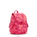 Kipling V4X2B378 koralni cvet mestni nahrbtnik z majhnim potiskom ženske majhni nahrbtniki - slika 2