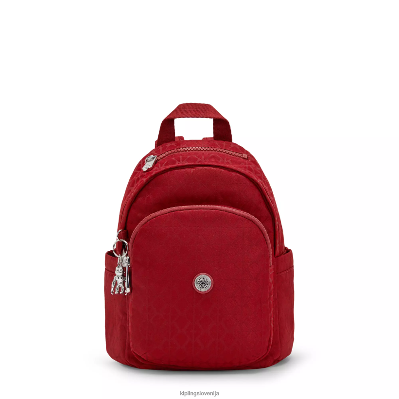 kipling_v4x2b387_signature_red_mini_nahrbtnik_delia_zenske_mini_vrecke.png Kipling V4X2B387 signature red mini nahrbtnik delia ženske mini vrečke - slika 1
