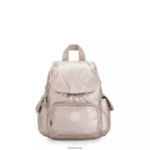 Kipling V4X2B389 kovinski sijaj mini kovinski nahrbtnik city pack ženske mini vrečke