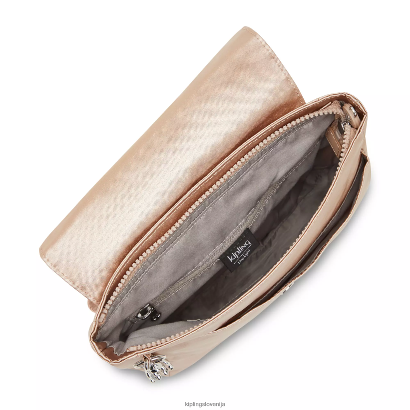 Kipling V4X2B391 kovinski zlati obesek kovinski majhen nahrbtnik dannie ženske modni nahrbtniki - slika 3