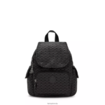 Kipling V4X2B396 vtisnjen podpis city ​​pack mini nahrbtnik s potiskom ženske mini vrečke