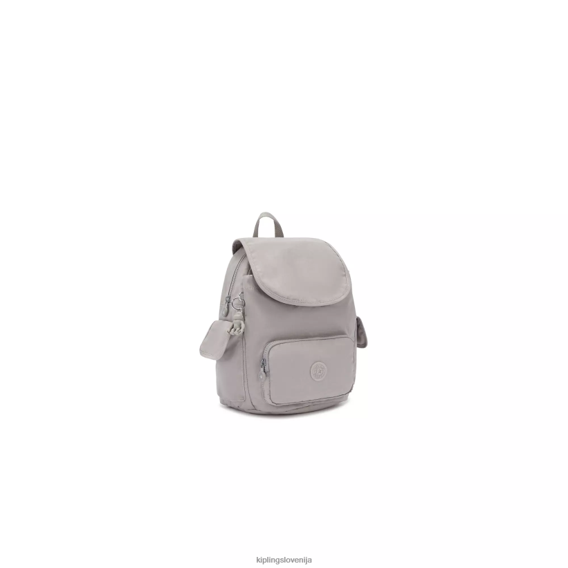 Kipling V4X2B406 siva gris city ​​pack mali nahrbtnik ženske majhni nahrbtniki - slika 2
