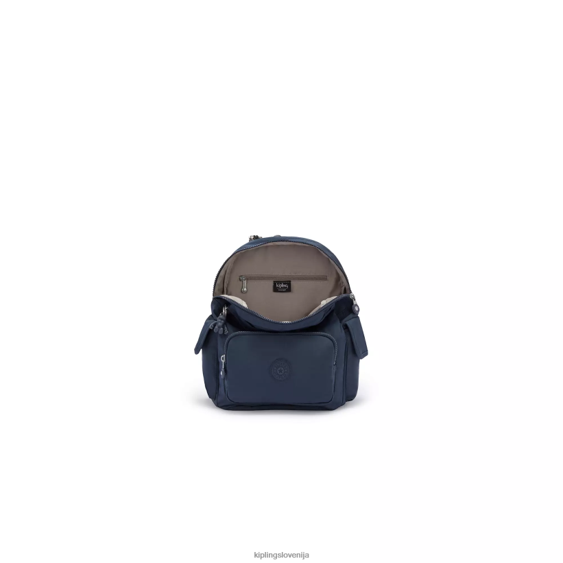 Kipling V4X2B408 modra modra city ​​pack mali nahrbtnik ženske majhni nahrbtniki - slika 3