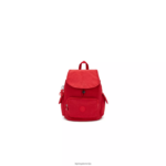 Kipling V4X2B409 rdeče rdečilo city ​​pack mali nahrbtnik ženske majhni nahrbtniki