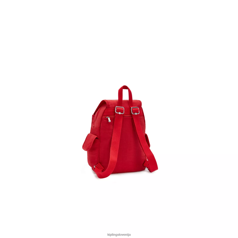 Kipling V4X2B409 rdeče rdečilo city ​​pack mali nahrbtnik ženske majhni nahrbtniki - slika 4