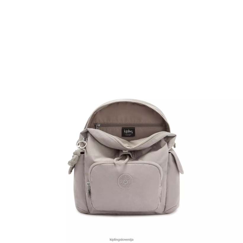 Kipling V4X2B410 siva gris mini nahrbtnik city pack ženske mini vrečke - slika 3