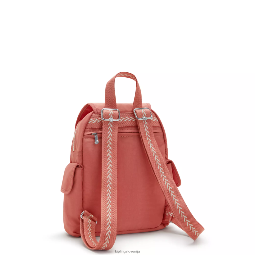Kipling V4X2B416 vintage roza mini nahrbtnik city pack ženske mini vrečke - slika 5